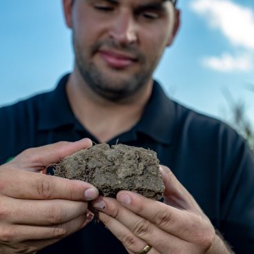 SHP field manager looking at soil